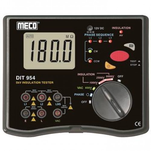 Meco DIT 954 Digital Insulation Tester