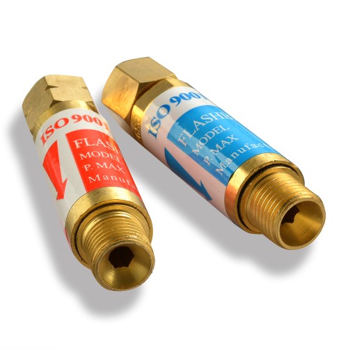 Weldcraft Flashback Arrestor set for Oxygen Acetylene gas cutting torch