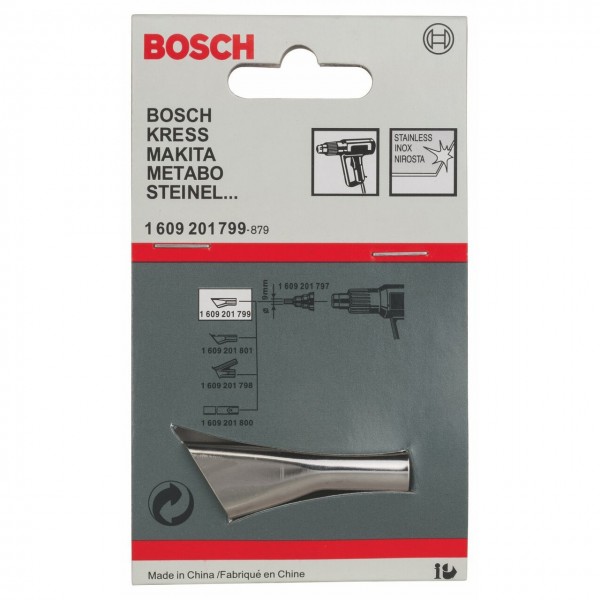 Bosch Heat Gun Slot Nozzle 9mm