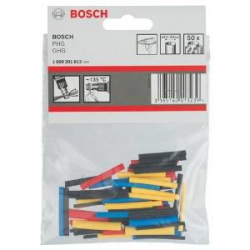 Bosch Heat shrink plastic sleeves for wiring 50pack mixed size and colour