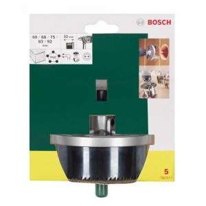 Bosch 7pcs Hole Saw Set for wood 26-64mm