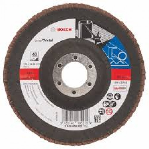 Bosch Zircon Flap Disc 125mm 40grit