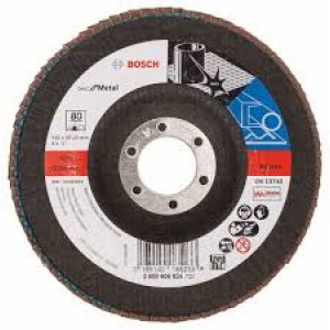 Bosch Zircon Flap Disc 125mm 80grit