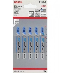 Bosch T118G Jigsaw Blade*5pcs