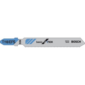 Bosch T118EFS Jigsaw Blades for metal cutting*5pcs