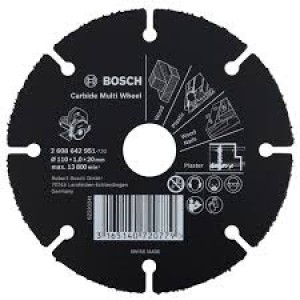 Bosch Carbide Multi Cutting Wheel 110x20mm