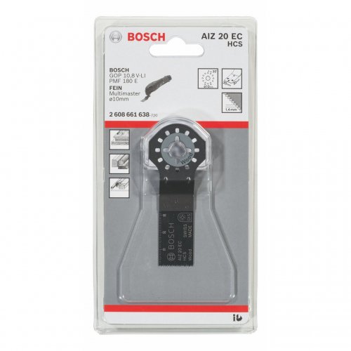 Bosch AIZ20EC Plunge Cutting Saw Blade Wood for GOP Multi Cutter