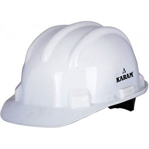 Karam HS06 Adjustable Unisex Helmet Ratchet, White, HDPE