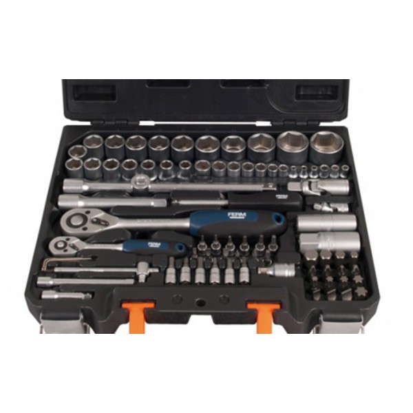 Ferm TBM1034 83pcs Socket wrench and screwdriver set