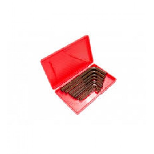 Taparia 10pcs Allen Key Set Inch Size