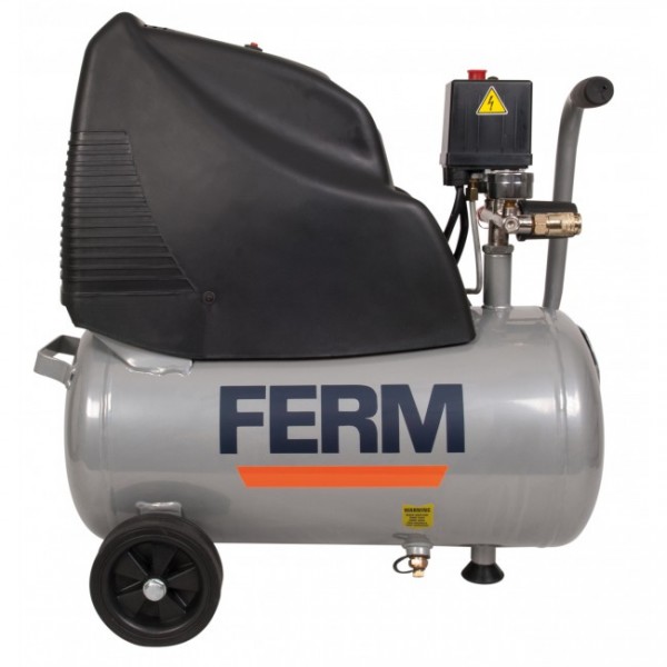 Ferm CRM1042 Oil-Free Air Compressor 1.5HP 24Ltr