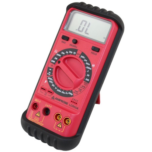 Fluke LCR55A LCR Meter With Transistor Handheld Component Tester 