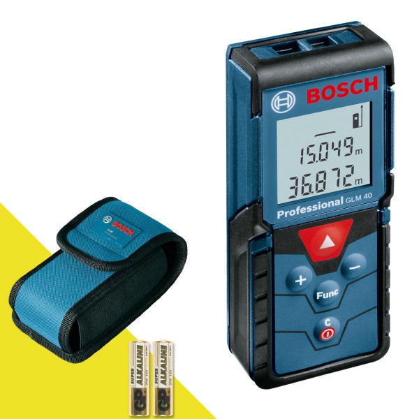 Bosch GLM 40 Professional Laser Distance Measure Range finder 40mtr 135ft